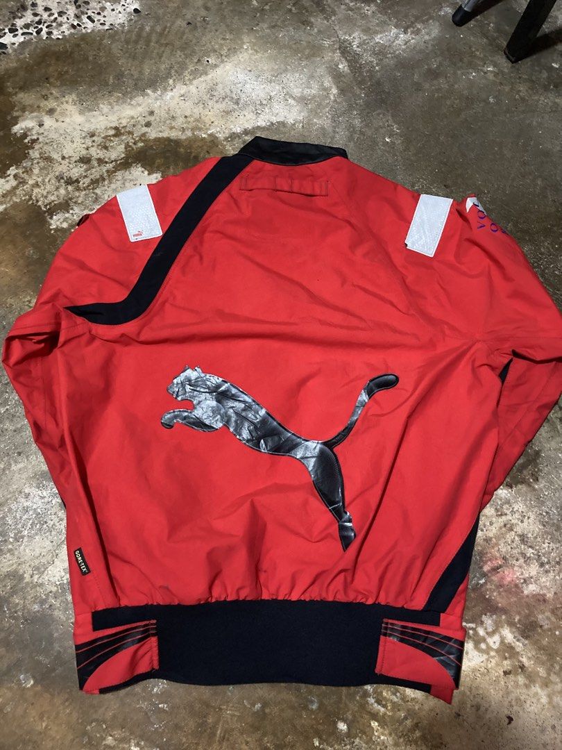 Puma Red Anorak Jacket Gore-Tex (Category: Coats, Jackets and Outerwear) located in Pasay City. Submitted by ken_98 (Listing ID 1461594625, Image 3). Description: - Cool red Puma anorak jacket - Made with Gore-Tex for weather protection - Large Puma logo on the back - Puma.com branding on the front - Reflective details for visibility - Durable elbow patches - Quarter zip closure - Convenient mesh pocket - Elastic cuffs and hem for a snug fit.
