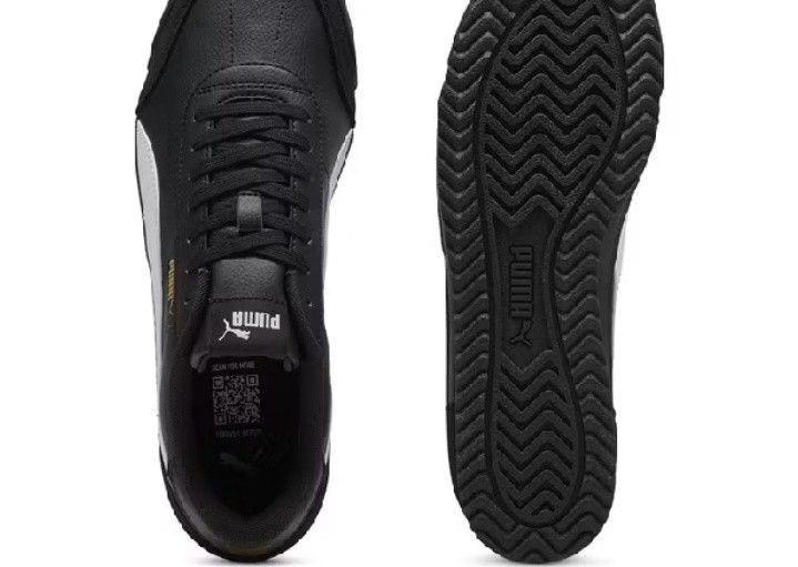 Puma Turino II OG Basic. Used Once. UK 5.5. Available On Hand (Category: Sneakers) located in Makati City. Submitted by richempire (Listing ID 1461601933, Image 2). Description: Puma Turino II OG Black and White UK 5.5 Lightly Used. Used Once. Like New condition, no issues Authentic💯 SRP: 3,4K.