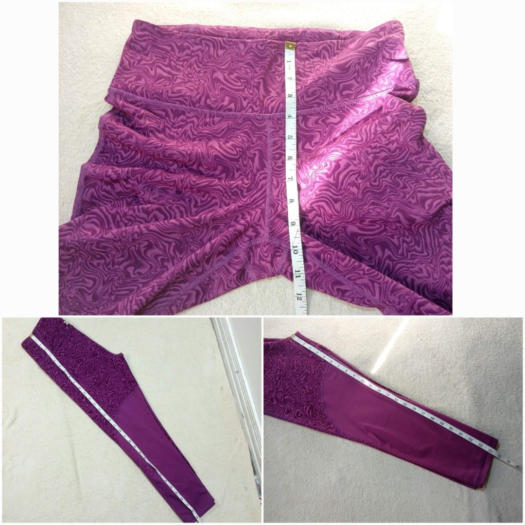 purple cropped athletic leggings (Category: Activewear) located in Santa Rosa. Submitted by bhelprelovedcloset (Listing ID 1461565761, Image 3). Description: 📌all details and measurements are shown in the photos. please refer to them 📌before purchasing. preloved unless stated brand new. 📌Actual photo may due to lighting. 📌manage your expectations..