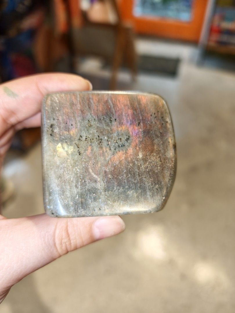 Purple Labradorite Freeform 205grams (Category: Precious Stones) located in Quezon City. Submitted by piaoliangcollections.ph (Listing ID 1461654838, Image 3). Description: All Natural rare purple Labradorite Freeform Stone of Transformation and Manifestation PM for sure buyer.