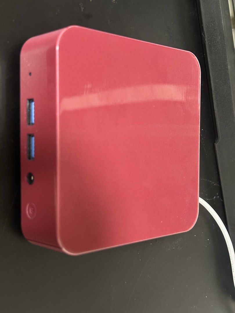 purple Mini PC - Intel Core i3, 16GB RAM, 238GB SSD (Category: Desktops) located in Singapore. Submitted by guoben (Listing ID 1461758250, Image 2). Description: - Compact Purple Mini PC - Intel Core i3 Processor - 16GB RAM - 238GB SSD Storage - Windows 11 Pro Installed - Ideal for everyday tasks & light use - Multiple USB Ports available - Ready for a new owner! - Free logitech K840 keyboard.
