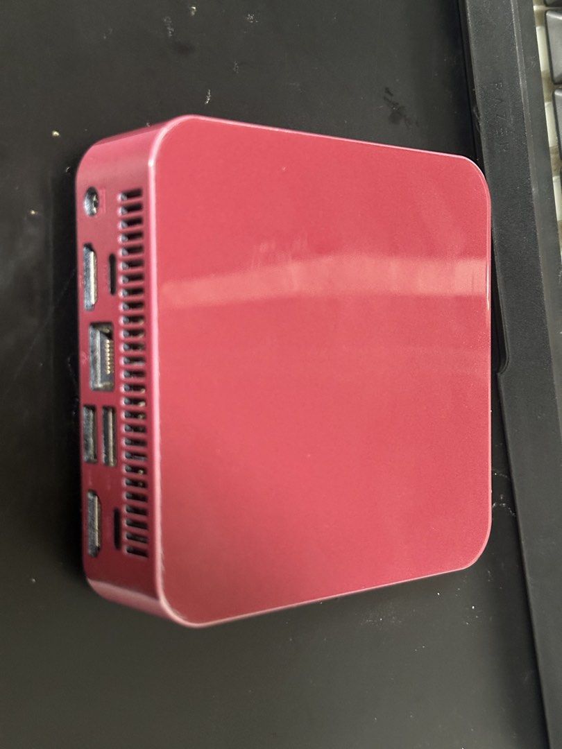 purple Mini PC - Intel Core i3, 16GB RAM, 238GB SSD (Category: Desktops) located in Singapore. Submitted by guoben (Listing ID 1461758250, Image 3). Description: - Compact Purple Mini PC - Intel Core i3 Processor - 16GB RAM - 238GB SSD Storage - Windows 11 Pro Installed - Ideal for everyday tasks & light use - Multiple USB Ports available - Ready for a new owner! - Free logitech K840 keyboard.