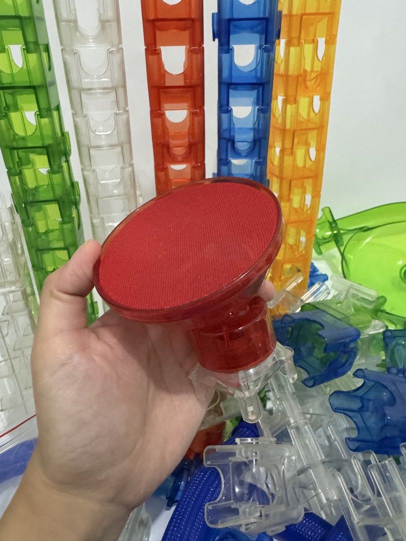 Q-BA-MAZE 2.0 Stunts Mega Stunt Set (Category: Action & Battle Toys) located in Imus. Submitted by ca_readandroll (Listing ID 1461586732, Image 2). Description: Q-BA MAZE 2.0_Mega Stunt Set 🏷️ P820 🍃Content condition: EUC, 26/30 metal ball otherwise complete 🍂Box : damaged 🌟Big Box po ito.