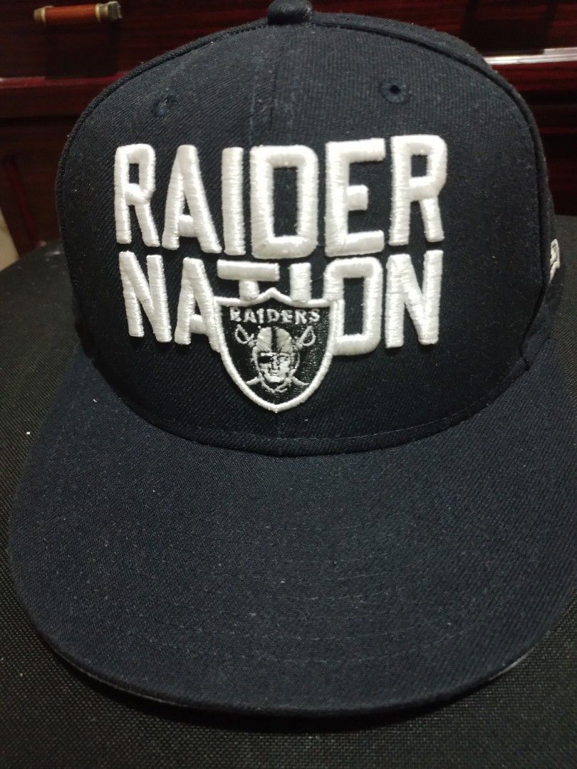 Raiders Nation (Category: Caps & Hats) located in Manila. Submitted by allanremolacio.ee7a5e (Listing ID 1461689905, Image 1). Description: PTPA 🚨🚨FOR S4LE🚨🚨 Vintage Black Raider Cap On hand | Ready to ship or pick up 📦🛵 New Era Las Vegas Raiders 🏴‍☠️🏈🔥 🧢59FIFTY Fitted 7⅛ (56.8 cm) 💯Brand new ✅️Guaranteed Authentic 📍QC 📩 DM to purchase or for any additional inquiries..