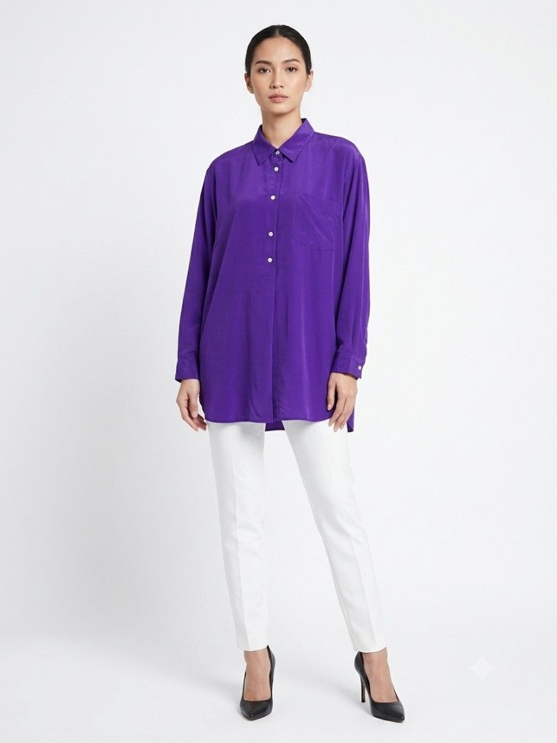 RALPH LAUREN BASIC BLOUSE (Category: Blouses) located in Sepang. Submitted by twolips.wardrobe (Listing ID 1461583702, Image 2). Description: FREE POSTAGE SEMENANJUNG ✔️ SS POSTAGE + RM15 ❤️❤️❤️❤️❤️❤️❤️❤️ PLEASE BACA SEBELUM BELI: ❤️ ADA 7 OWNER BAJU DALAM NI. 2 admin ❤️ BAJU DARI PELBAGAI SOURCES (ada new item/ warehouse sale/ custom/preloved / yang tak berkenan beli kat seller lain pun akan diletgo semula di sini, etc) ❤️ TAK SESUAI UNTUK FUSSY