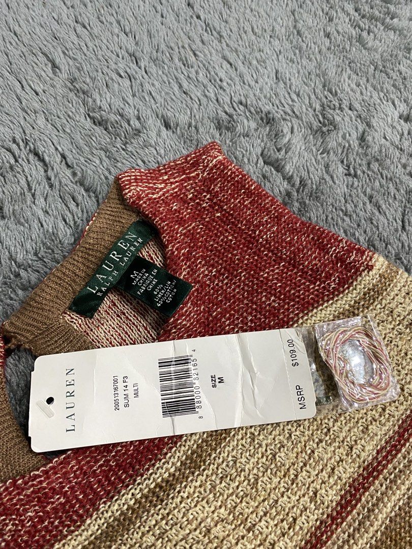 Ralph lauren linen tops (Category: Sleeveless) located in Leganes. Submitted by wisehandpick (Listing ID 1461714791, Image 3). Description: RALPH LAUREN Like new condition, no issue Dimension 21 width 27 back 28 length Complete Direct message please.