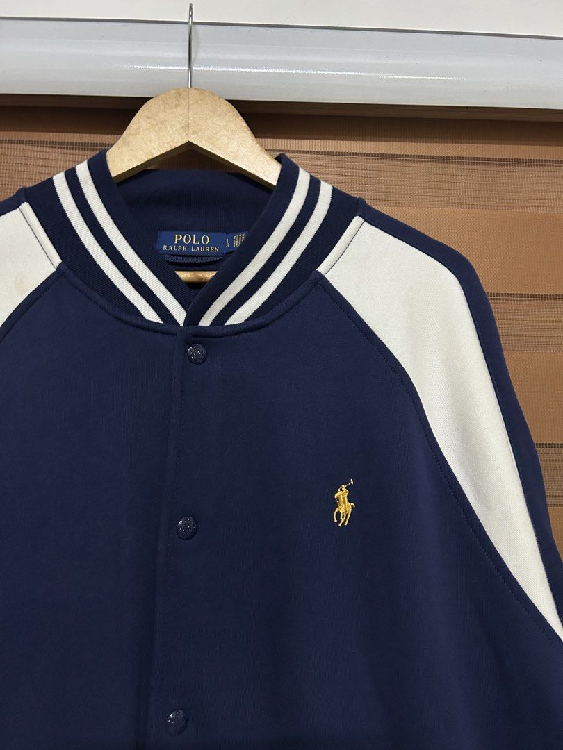 Ralph Lauren Lunar New Year Varsity Jacket (Category: Luxury Apparel) located in Manila. Submitted by foundarchive.ph (Listing ID 1461770621, Image 2). Description: Ralph Lauren Lunar New Year Varsity Jacket Rare / Collection Piece Size L on tag (28L x 26W) With Authenticated QR Worn once by a celebrity in a game show No issue ₱8,000 nego (15k srp) Manila area can ship nationwide .