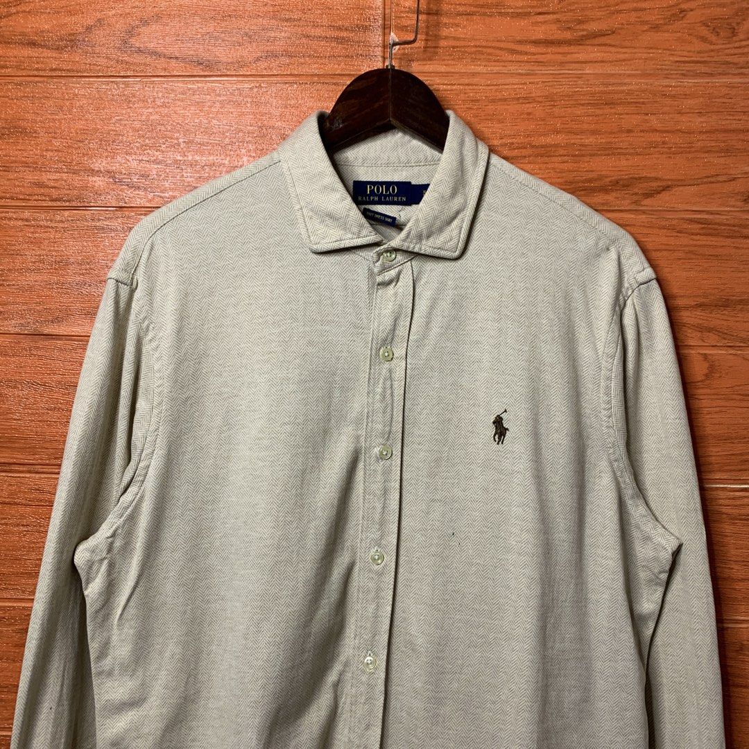 Ralph Lauren RL Beige Button down (Category: Formal Shirts) located in Quezon City. Submitted by donklasiko (Listing ID 1461576765, Image 3). Description: Condition: 9.5+/10 Pristine condition Issue: non Refer to the dimension 🤗 PM FOR MORE DETAILS NO RETURN, NO EXCHANGE & NO REFUND! ✅I ALSO ACCEPT TRADE/SWAP TO ANYTHING JUST DROP YOUR OFFER Please manage your expectations, this is a secondhand item. What you see is what you get 😊 💵MOP: GCASH,