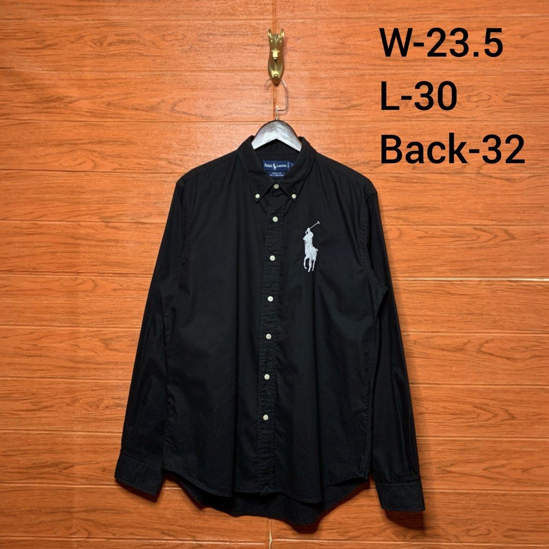 Ralph Lauren RL Big Logo Button down (Category: Formal Shirts) located in Quezon City. Submitted by donklasiko (Listing ID 1461789070, Image 2). Description: Condition: 9.5+/10 Pristine condition Issue: non Refer to the dimension 🤗 PM FOR MORE DETAILS NO RETURN, NO EXCHANGE & NO REFUND! ✅I ALSO ACCEPT TRADE/SWAP TO ANYTHING JUST DROP YOUR OFFER Please manage your expectations, this is a secondhand item. What you see is what you get 😊 💵MOP: GCA