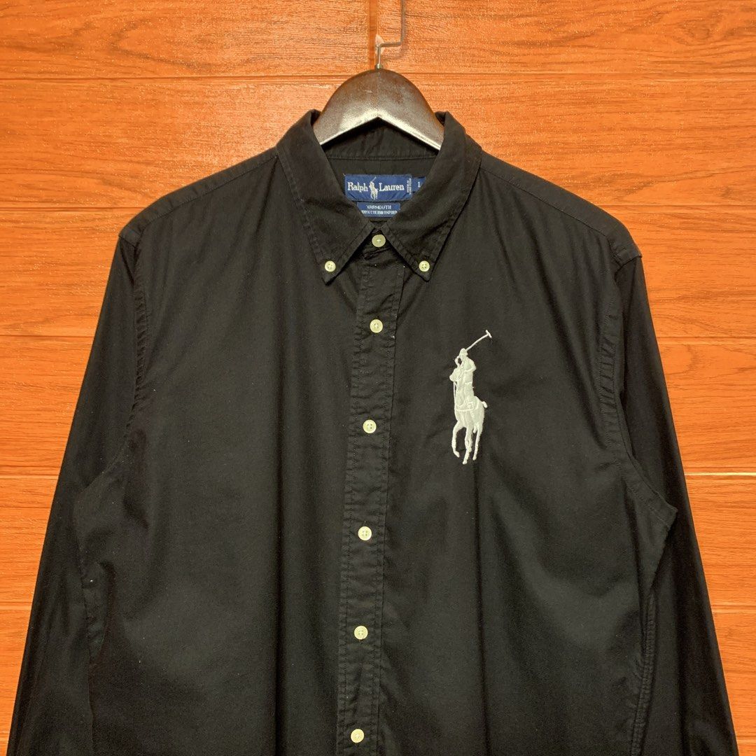 Ralph Lauren RL Big Logo Button down (Category: Formal Shirts) located in Quezon City. Submitted by donklasiko (Listing ID 1461789070, Image 3). Description: Condition: 9.5+/10 Pristine condition Issue: non Refer to the dimension 🤗 PM FOR MORE DETAILS NO RETURN, NO EXCHANGE & NO REFUND! ✅I ALSO ACCEPT TRADE/SWAP TO ANYTHING JUST DROP YOUR OFFER Please manage your expectations, this is a secondhand item. What you see is what you get 😊 💵MOP: GCA