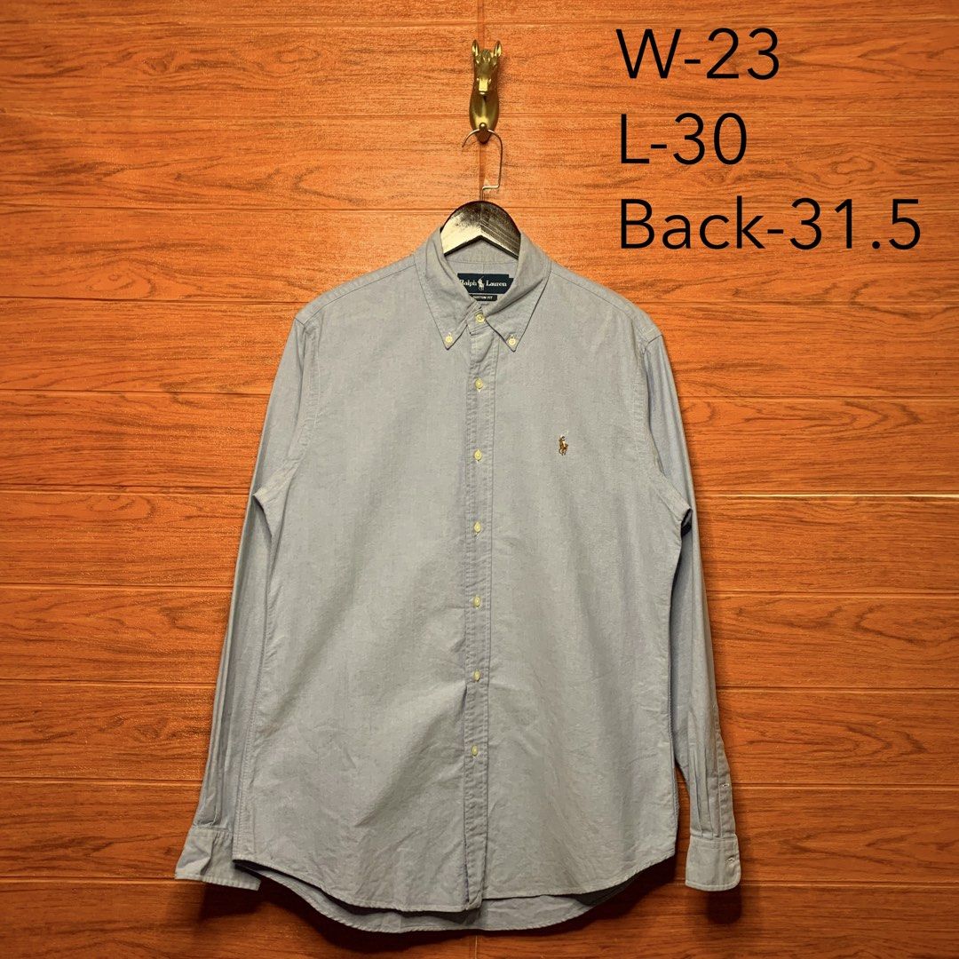 Ralph Lauren RL Button down (Category: Formal Shirts) located in Quezon City. Submitted by donklasiko (Listing ID 1461577219, Image 2). Description: Condition: 9.5+/10 Pristine condition Issue: non Refer to the dimension 🤗 PM FOR MORE DETAILS NO RETURN, NO EXCHANGE & NO REFUND! ✅I ALSO ACCEPT TRADE/SWAP TO ANYTHING JUST DROP YOUR OFFER Please manage your expectations, this is a secondhand item. What you see is what you get 😊 💵MOP: GCASH, BDO o
