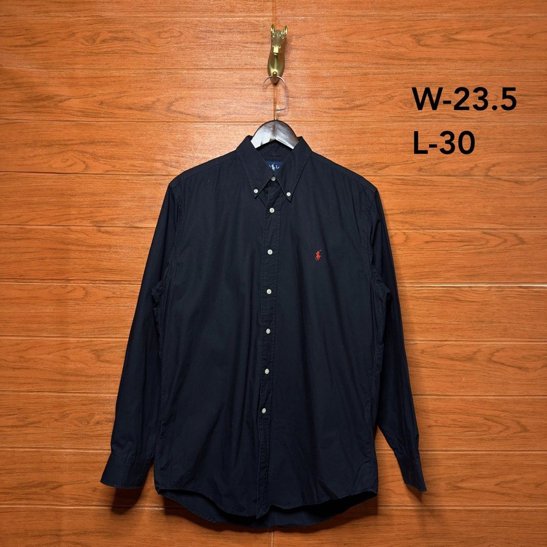 Ralph Lauren RL Button down (Category: Formal Shirts) located in Quezon City. Submitted by donklasiko (Listing ID 1461787341, Image 2). Description: Condition: 9.5+/10 Pristine condition Issue: non Refer to the dimension 🤗 PM FOR MORE DETAILS NO RETURN, NO EXCHANGE & NO REFUND! ✅I ALSO ACCEPT TRADE/SWAP TO ANYTHING JUST DROP YOUR OFFER Please manage your expectations, this is a secondhand item. What you see is what you get 😊 💵MOP: GCASH, BDO o