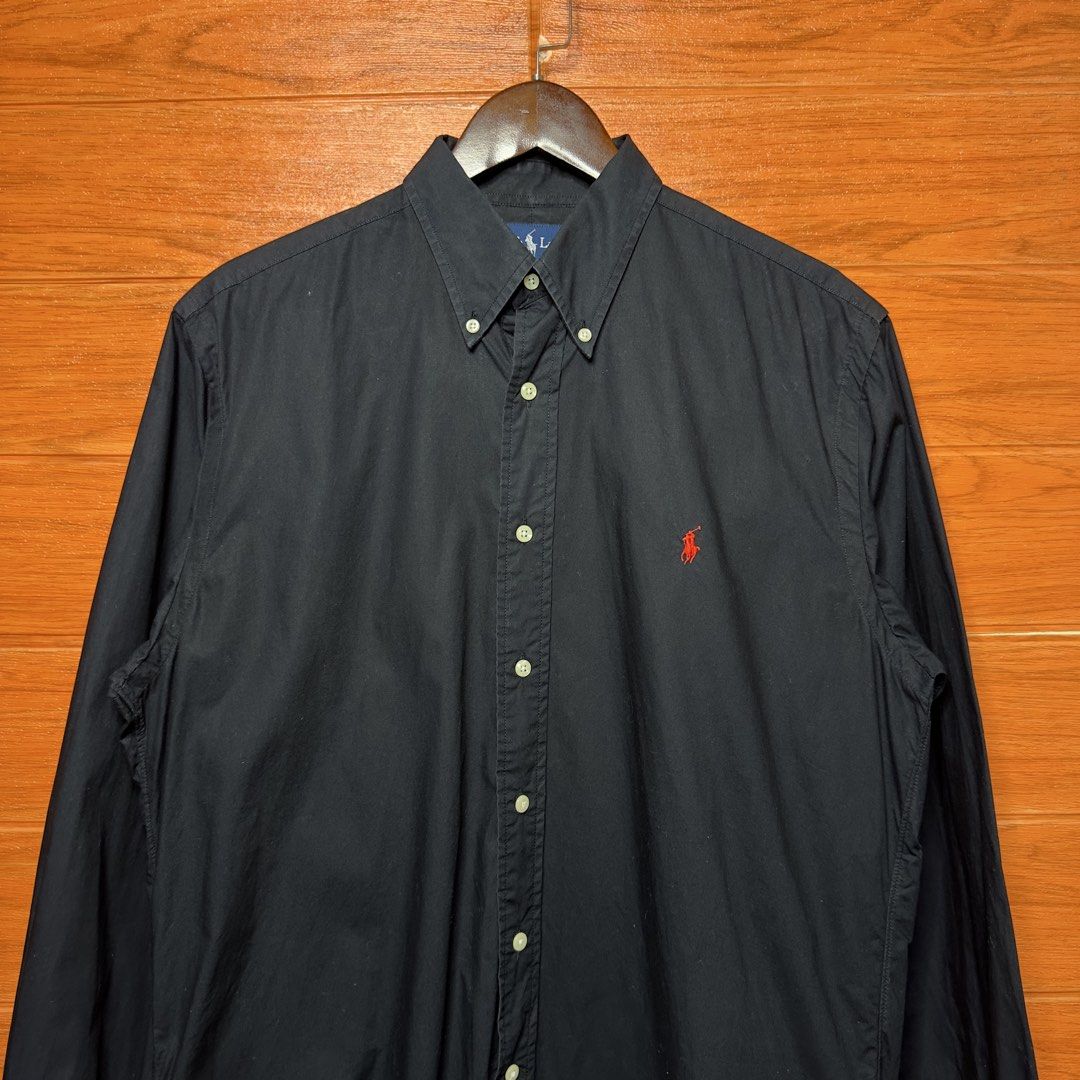 Ralph Lauren RL Button down (Category: Formal Shirts) located in Quezon City. Submitted by donklasiko (Listing ID 1461787341, Image 3). Description: Condition: 9.5+/10 Pristine condition Issue: non Refer to the dimension 🤗 PM FOR MORE DETAILS NO RETURN, NO EXCHANGE & NO REFUND! ✅I ALSO ACCEPT TRADE/SWAP TO ANYTHING JUST DROP YOUR OFFER Please manage your expectations, this is a secondhand item. What you see is what you get 😊 💵MOP: GCASH, BDO o