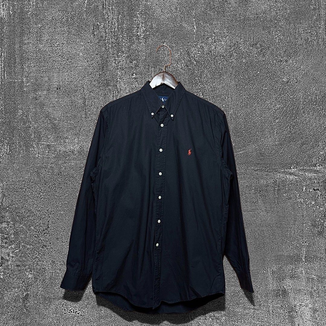 Ralph Lauren RL Button down (Category: Formal Shirts) located in Quezon City. Submitted by donklasiko (Listing ID 1461787341, Image 1). Description: Condition: 9.5+/10 Pristine condition Issue: non Refer to the dimension 🤗 PM FOR MORE DETAILS NO RETURN, NO EXCHANGE & NO REFUND! ✅I ALSO ACCEPT TRADE/SWAP TO ANYTHING JUST DROP YOUR OFFER Please manage your expectations, this is a secondhand item. What you see is what you get 😊 💵MOP: GCASH, BDO o