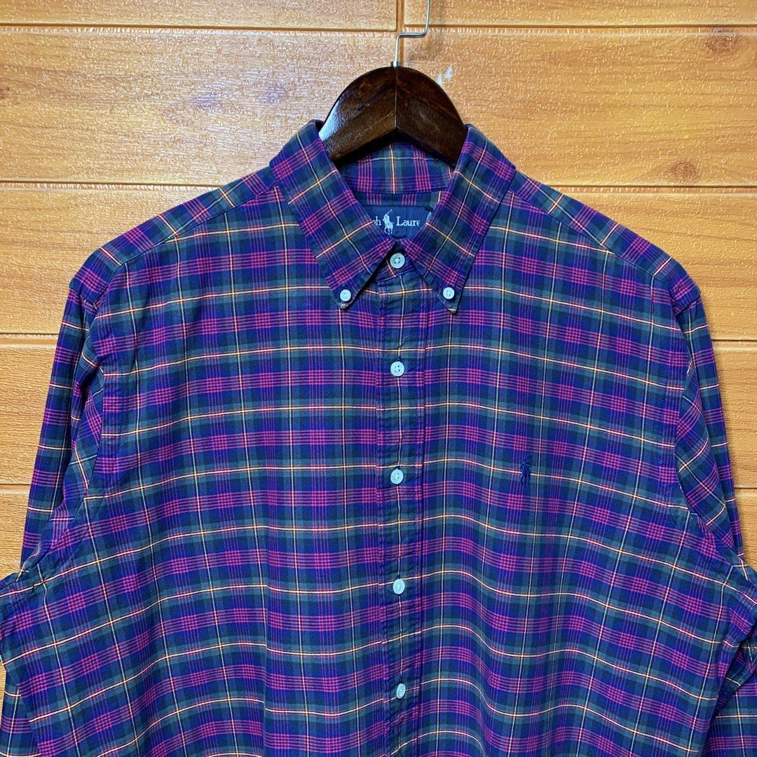 Ralph Lauren RL Checked Button down (Category: Formal Shirts) located in Quezon City. Submitted by donklasiko (Listing ID 1461570895, Image 3). Description: Condition: 9.5+/10 Pristine condition Issue: non Refer to the dimension 🤗 PM FOR MORE DETAILS NO RETURN, NO EXCHANGE & NO REFUND! ✅I ALSO ACCEPT TRADE/SWAP TO ANYTHING JUST DROP YOUR OFFER Please manage your expectations, this is a secondhand item. What you see is what you get 😊 💵MOP: GCAS
