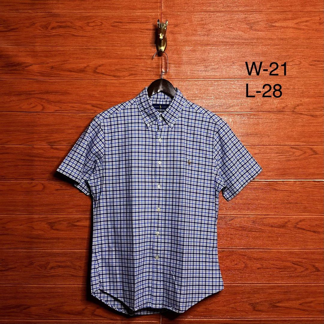Ralph Lauren RL Checked Button down (Category: Formal Shirts) located in Quezon City. Submitted by donklasiko (Listing ID 1461580623, Image 2). Description: Condition: 9.5+/10 Pristine condition Issue: non Refer to the dimension 🤗 PM FOR MORE DETAILS NO RETURN, NO EXCHANGE & NO REFUND! ✅I ALSO ACCEPT TRADE/SWAP TO ANYTHING JUST DROP YOUR OFFER Please manage your expectations, this is a secondhand item. What you see is what you get 😊 💵MOP: GCAS
