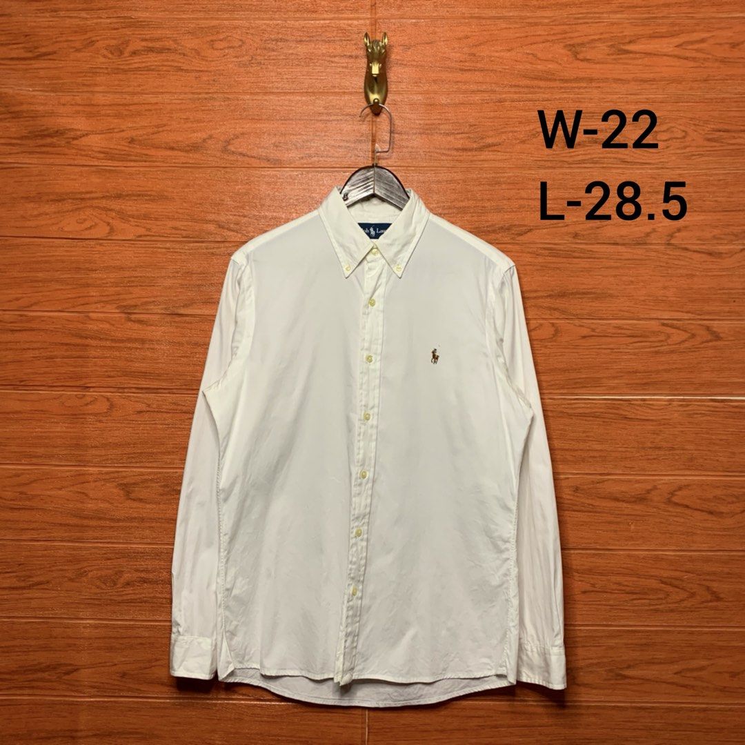Ralph Lauren RL Cotton Button down (Category: Formal Shirts) located in Quezon City. Submitted by donklasiko (Listing ID 1461578760, Image 2). Description: Condition: 9.5+/10 Pristine condition Issue: non Refer to the dimension 🤗 PM FOR MORE DETAILS NO RETURN, NO EXCHANGE & NO REFUND! ✅I ALSO ACCEPT TRADE/SWAP TO ANYTHING JUST DROP YOUR OFFER Please manage your expectations, this is a secondhand item. What you see is what you get 😊 💵MOP: GCASH