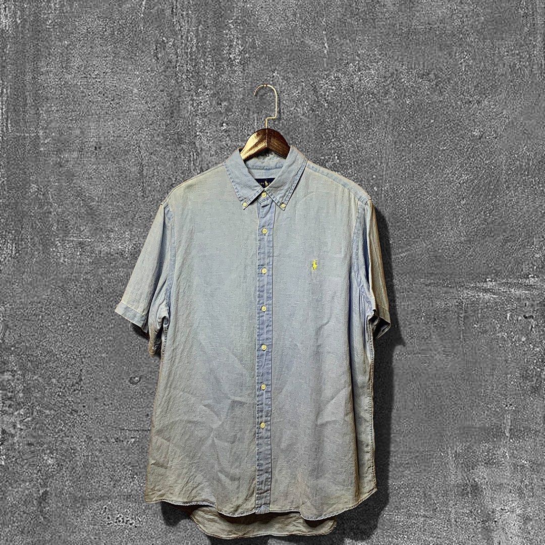 Ralph Lauren RL Linen Button down (Category: Formal Shirts) located in Quezon City. Submitted by donklasiko (Listing ID 1461569033, Image 1). Description: Condition: 9.5+/10 Pristine condition Issue: non Refer to the dimension 🤗 PM FOR MORE DETAILS NO RETURN, NO EXCHANGE & NO REFUND! ✅I ALSO ACCEPT TRADE/SWAP TO ANYTHING JUST DROP YOUR OFFER Please manage your expectations, this is a secondhand item. What you see is what you get 😊 💵MOP: GCASH,