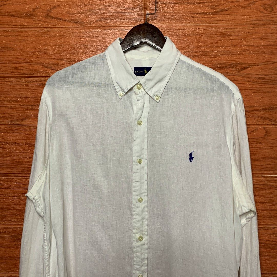 Ralph Lauren RL Linen Button down (Category: Formal Shirts) located in Quezon City. Submitted by donklasiko (Listing ID 1461579910, Image 3). Description: Condition: 9.5+/10 Pristine condition Issue: non Refer to the dimension 🤗 PM FOR MORE DETAILS NO RETURN, NO EXCHANGE & NO REFUND! ✅I ALSO ACCEPT TRADE/SWAP TO ANYTHING JUST DROP YOUR OFFER Please manage your expectations, this is a secondhand item. What you see is what you get 😊 💵MOP: GCASH,