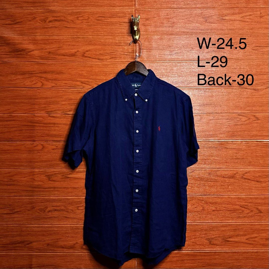 Ralph Lauren RL Linen Button down (Category: Formal Shirts) located in Quezon City. Submitted by donklasiko (Listing ID 1461785916, Image 2). Description: Condition: 9.5+/10 Pristine condition Issue: non Refer to the dimension 🤗 PM FOR MORE DETAILS NO RETURN, NO EXCHANGE & NO REFUND! ✅I ALSO ACCEPT TRADE/SWAP TO ANYTHING JUST DROP YOUR OFFER Please manage your expectations, this is a secondhand item. What you see is what you get 😊 💵MOP: GCASH,