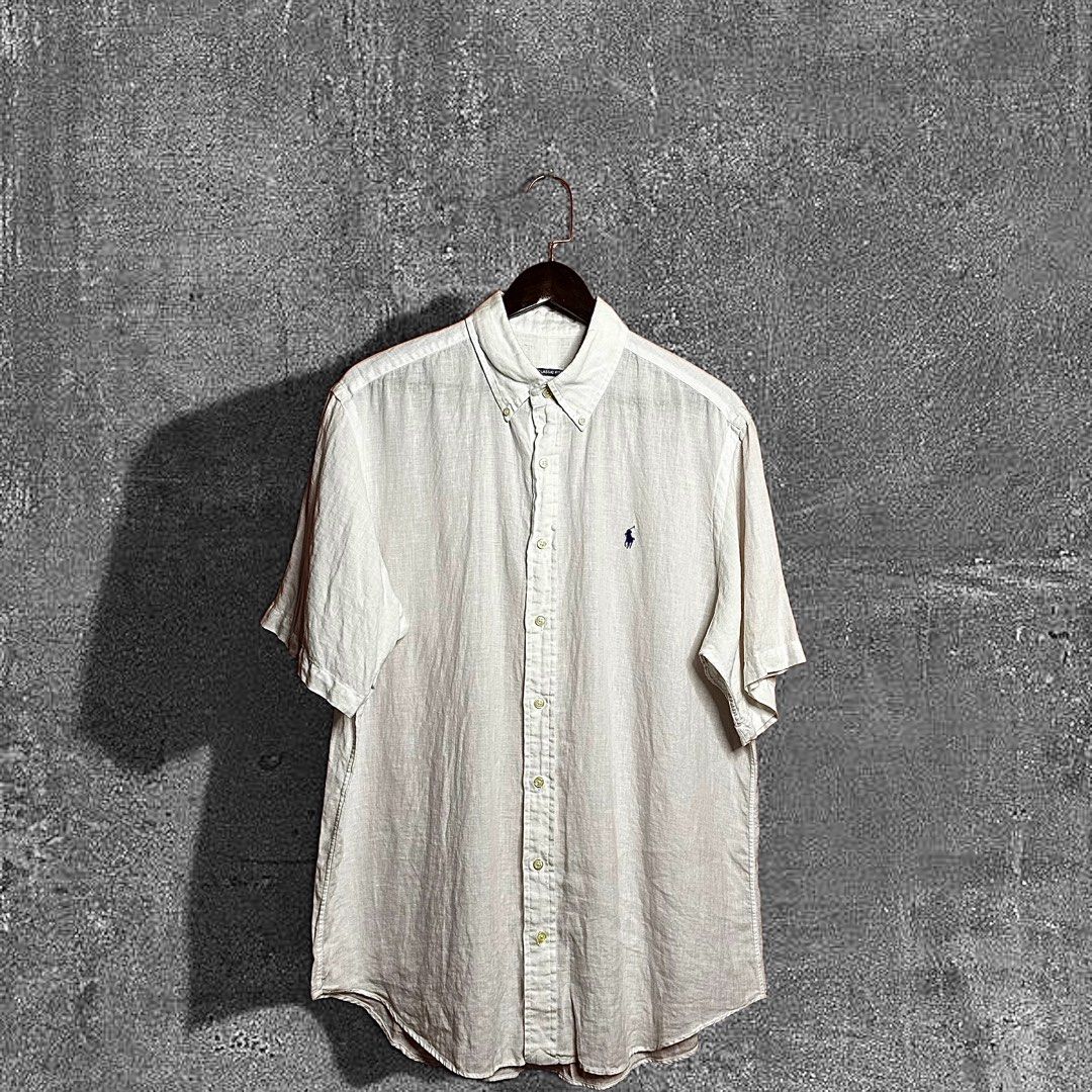 Ralph Lauren RL Linen Button down (Category: Formal Shirts) located in Quezon City. Submitted by donklasiko (Listing ID 1461786783, Image 1). Description: Condition: 9.5+/10 Pristine condition Issue: non Refer to the dimension 🤗 PM FOR MORE DETAILS NO RETURN, NO EXCHANGE & NO REFUND! ✅I ALSO ACCEPT TRADE/SWAP TO ANYTHING JUST DROP YOUR OFFER Please manage your expectations, this is a secondhand item. What you see is what you get 😊 💵MOP: GCASH,