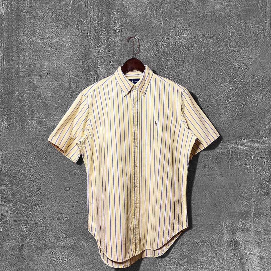 Ralph Lauren RL Striped Button down (Category: Formal Shirts) located in Quezon City. Submitted by donklasiko (Listing ID 1461568490, Image 1). Description: Condition: 9.5+/10 Pristine condition Issue: non Refer to the dimension 🤗 PM FOR MORE DETAILS NO RETURN, NO EXCHANGE & NO REFUND! ✅I ALSO ACCEPT TRADE/SWAP TO ANYTHING JUST DROP YOUR OFFER Please manage your expectations, this is a secondhand item. What you see is what you get 😊 💵MOP: GCAS