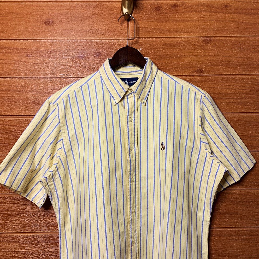 Ralph Lauren RL Striped Button down (Category: Formal Shirts) located in Quezon City. Submitted by donklasiko (Listing ID 1461568490, Image 3). Description: Condition: 9.5+/10 Pristine condition Issue: non Refer to the dimension 🤗 PM FOR MORE DETAILS NO RETURN, NO EXCHANGE & NO REFUND! ✅I ALSO ACCEPT TRADE/SWAP TO ANYTHING JUST DROP YOUR OFFER Please manage your expectations, this is a secondhand item. What you see is what you get 😊 💵MOP: GCAS