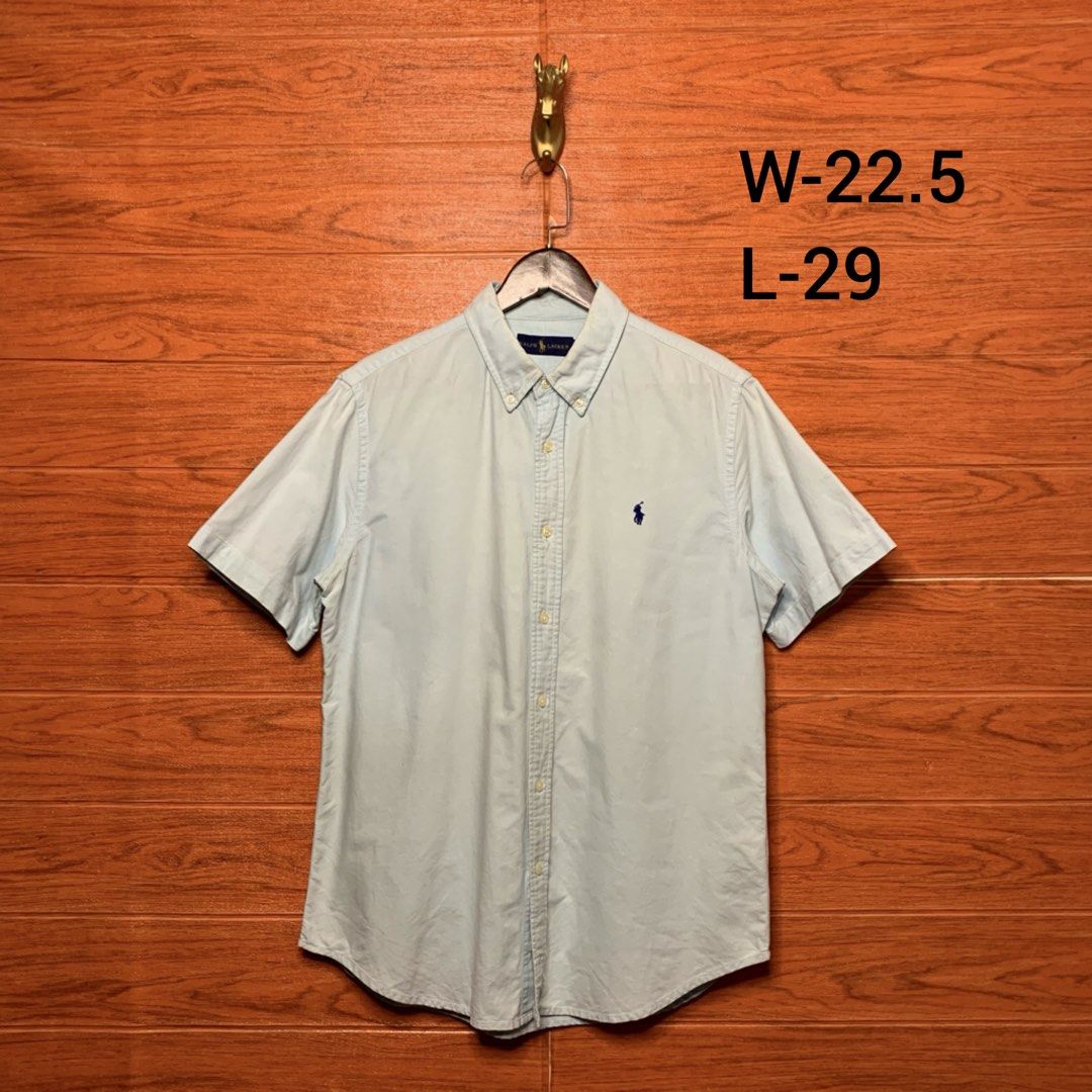 Ralph Lauren RLButton down (Category: Formal Shirts) located in Quezon City. Submitted by donklasiko (Listing ID 1461577657, Image 2). Description: Condition: 9.5+/10 Pristine condition Issue: non Refer to the dimension 🤗 PM FOR MORE DETAILS NO RETURN, NO EXCHANGE & NO REFUND! ✅I ALSO ACCEPT TRADE/SWAP TO ANYTHING JUST DROP YOUR OFFER Please manage your expectations, this is a secondhand item. What you see is what you get 😊 💵MOP: GCASH, BDO or
