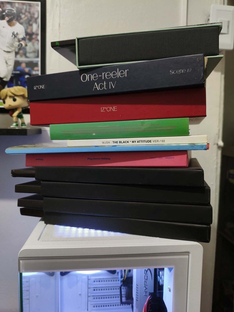 Random KPOP Girl Group Albums (Category: CDs & DVDs) located in Quezon City. Submitted by djam24000 (Listing ID 1461599677, Image 1). Description: giving away kpop albums (pb + cd) ive eleven itzy not shy miyeon first album izone one reeler yena smiley wjsn the black my attitude jo yuri glassy weeekly holiday kepler first impact location: Quezon City.