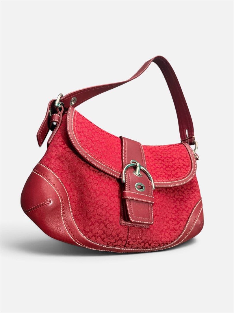 RARE COACH SOHO "CHERRY RED" CANVASS (Category: Shoulder Bags) located in Dasmarinas. Submitted by nvrgobrkagain. (Listing ID 1461658959, Image 2). Description: AUTHENTIC most sought after piece in coach soho collection in excellent/prestine condition MEETUP/SHIPPING AVAILABLE 📩.