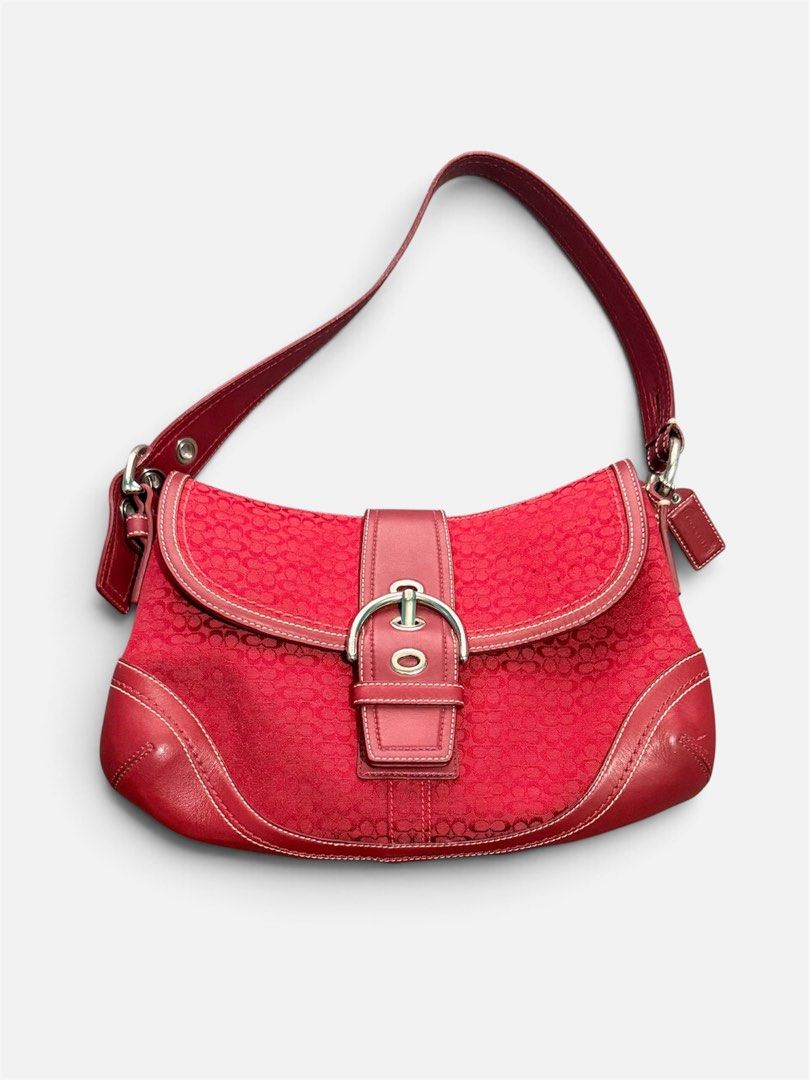 RARE COACH SOHO "CHERRY RED" CANVASS (Category: Shoulder Bags) located in Dasmarinas. Submitted by nvrgobrkagain. (Listing ID 1461658959, Image 1). Description: AUTHENTIC most sought after piece in coach soho collection in excellent/prestine condition MEETUP/SHIPPING AVAILABLE 📩.