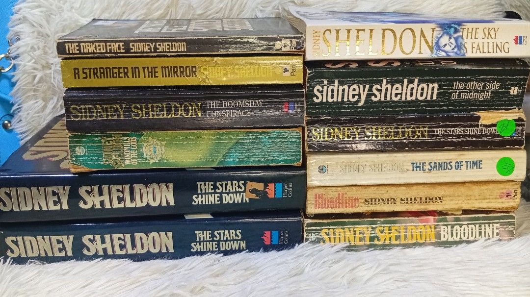 Rare Sidney Sheldon Books (Category: Storybooks) located in Caloocan City. Submitted by Trendy_Sulit_Deals (Listing ID 1461717642, Image 1). Description: Rediscover the unforgettable stories of Sidney Sheldon, one of the world's most celebrated bestselling authors. Perfect for book lovers, collectors, and fans of classic mystery, suspense, romance, and drama. ✨ Available Titles: • The Naked Face • A Stranger in the Mirror • The Doomsday Conspirac