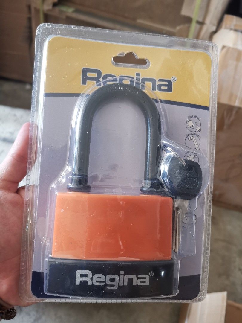 Regina heavy duty padlocks (Category: Locks, Doors & Gates) located in Malabon City. Submitted by mrsuabae (Listing ID 1461573011, Image 2). Description: Quality heavy duty padlocks (Regina brand). direct warehouse here..