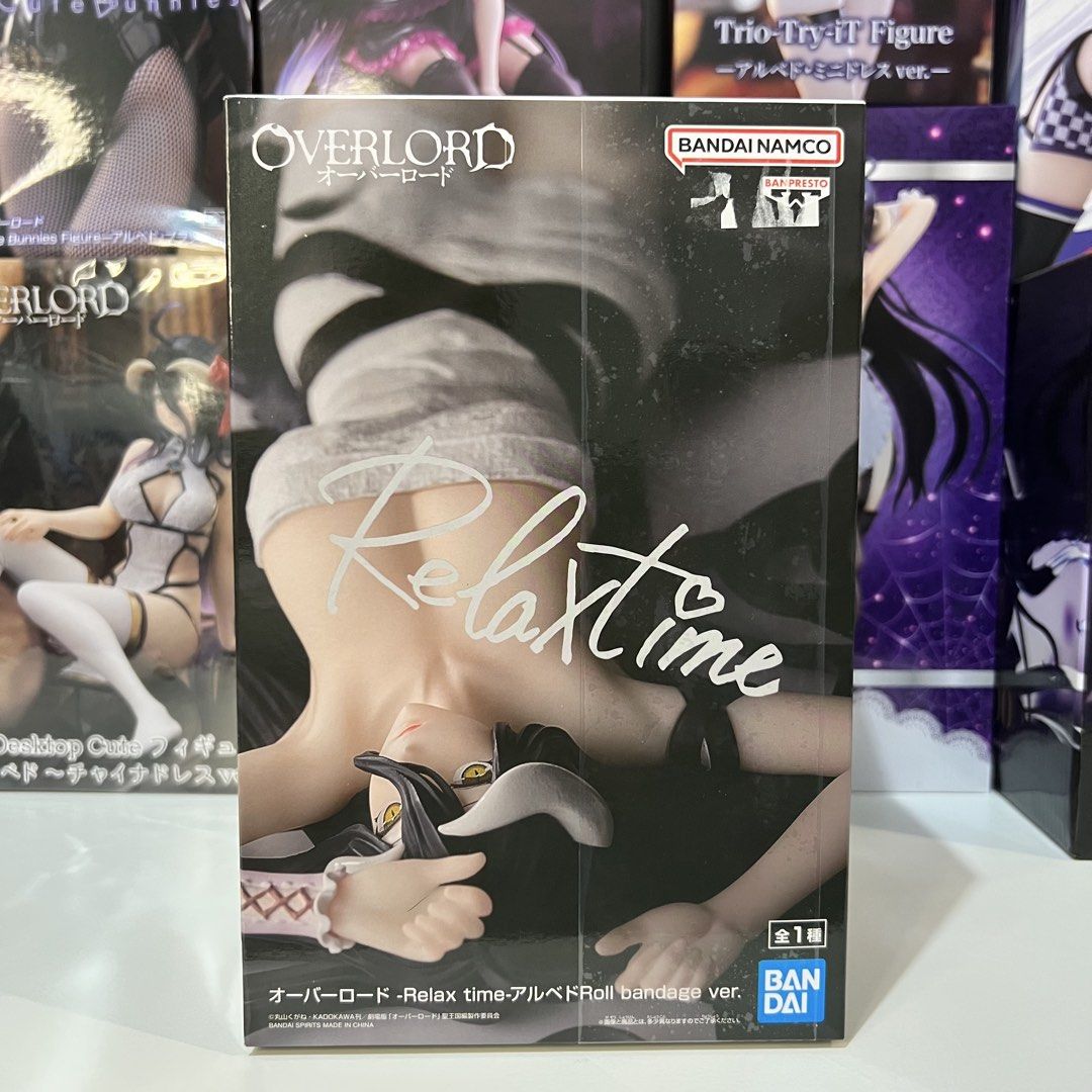 Relax Time Albedo Roll Bandage (Category: J-Wave Merchandise) located in Paranaque City. Submitted by songel.co (Listing ID 1461617043, Image 1). Description: Relax Time Albedo Roll Bandage ₱700 Loc: Sun Valley Parañaque Mod: J&T / Lalamove Mop: Gcash / BDO.
