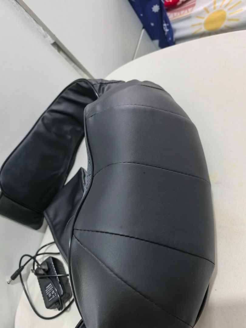 Rest Easy Neck and Back Massager with Heat (Category: Massage Devices) located in Quezon City. Submitted by suzannegrace (Listing ID 1461768356, Image 2). Description: - Experience ultimate relaxation with our neck and back massager. - Features 8 deep-kneading nodes for a thorough massage. - Includes soothing heat therapy to ease muscle tension. - Ergonomic design ensures comfortable use. - Ideal for relieving stress after a long day. RFS: Hindi 