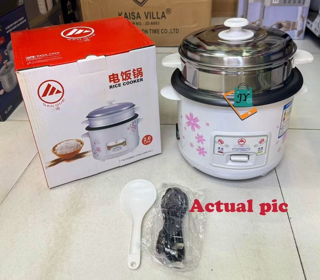 RICE COOKER 2L (Category: Cookers) located in Manila. Submitted by imeldacsantiago (Listing ID 1461587480, Image 2). Description: RICE COOKER 2L CODE GALI10052026 PRICE 730 CUT OFF OF ORDERS 11AM (SAME DAY DELIVERY WITHIN MANILA AREA) VIA GRAB, LALAMOVE MOP: COD (MANILA AREA, CAVITE,BULACAN NEXT DAY DELIVERY) GCASH (MANILA, CAVITE, BULACAN AREA, SAME DAY DELIVERY) BDO REMITTANCE CENTERS PLS PM US FOR ORDERS AND INQUIRIES.TIA.