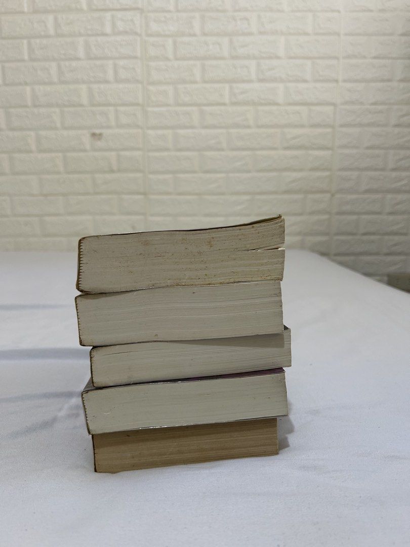 Rick Riordan Books (SET) (Category: Storybooks) located in Batangas. Submitted by dusclutter (Listing ID 1461592421, Image 3). Description: SOLD AS SET ONLY No highlights, torn pages, or folded pages. Only yellowing of pages as seen in photos RFS: decluttering Loc: Sto tomas batangas Can do meetups in SM sto tomas if will purchase 5 or more books Shipping c/o buyer MOP: Gcash / Maribank / Maya /BDO .