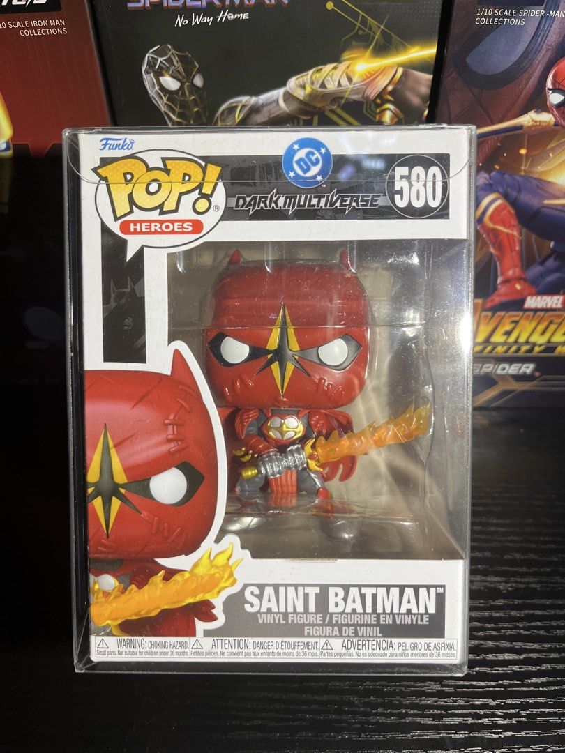 Saint Batman Funko (Category: Designer & Blind Box Toys) located in Caloocan City. Submitted by kiersantos124-36141 (Listing ID 1461751721, Image 1). Description: Out of box for display only 10/10 condition .