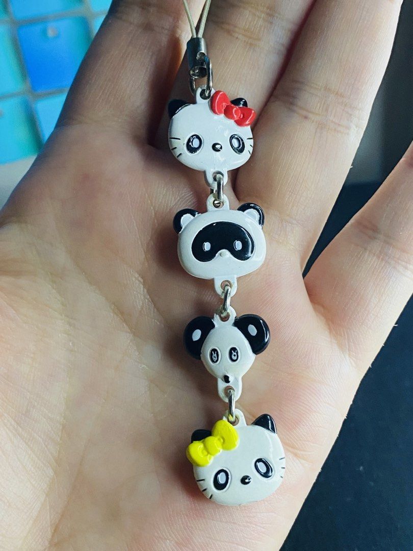 Sanrio Hello kitty Mascot head panda charm (Category: Character Goods) located in Manila. Submitted by kawaii_omocha_est2020 (Listing ID 1461721535, Image 1). Description: ✅ Mine Now, Pay Now ✅ Please check all photos for complete details. ✅ Please manage your expectations, most items are preloved and not for those who are sensitive about condition. ✅ Actual color may vary due to lighting conditions. ✅ Due to limited reply quota, I will only ente