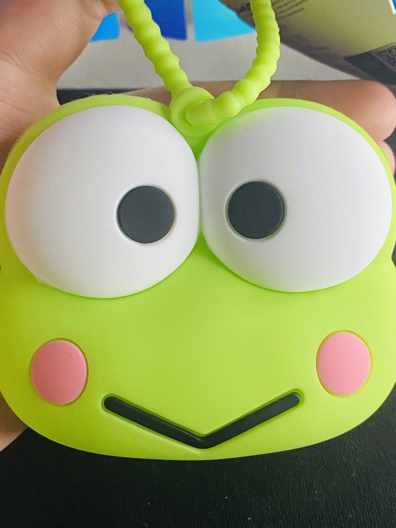 Sanrio Keroppi Silicon purse (Category: Other Stationery & Craft) located in Manila. Submitted by kawaii_omocha_est2020 (Listing ID 1461632774, Image 2). Description: ✅ Mine Now, Pay Now ✅ Please check all photos for complete details. ✅ Please manage your expectations, most items are preloved and not for those who are sensitive about condition. ✅ Actual color may vary due to lighting conditions. ✅ Due to limited reply quota, I will only entertain