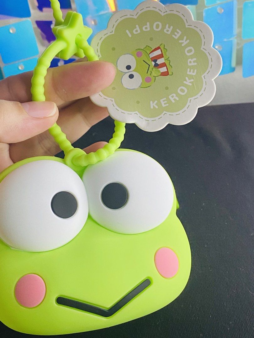 Sanrio Keroppi Silicon purse (Category: Other Stationery & Craft) located in Manila. Submitted by kawaii_omocha_est2020 (Listing ID 1461632774, Image 3). Description: ✅ Mine Now, Pay Now ✅ Please check all photos for complete details. ✅ Please manage your expectations, most items are preloved and not for those who are sensitive about condition. ✅ Actual color may vary due to lighting conditions. ✅ Due to limited reply quota, I will only entertain