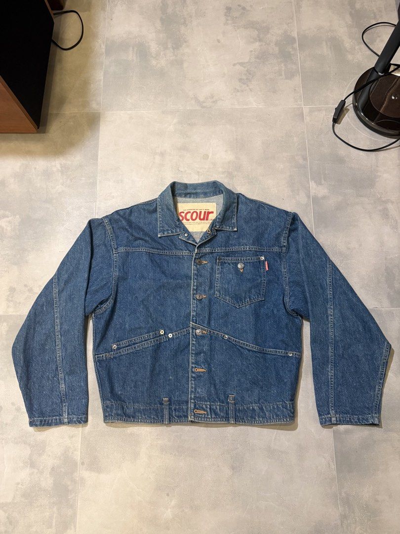 SCOUR LBD Denim Jacket (Category: Coats, Jackets and Outerwear) located in San Fernando. Submitted by passaloadsarisaristore (Listing ID 1461622687, Image 1). Description: .