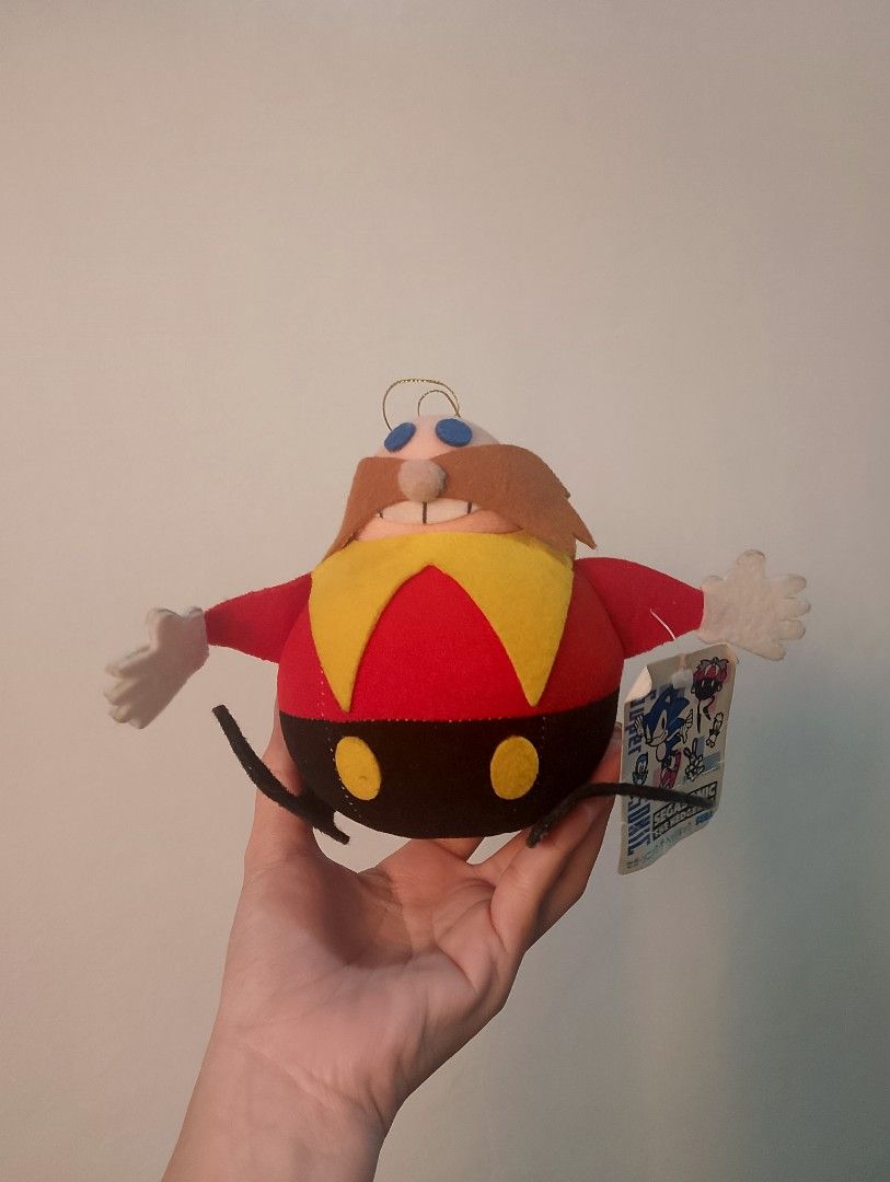 SEGA Sonic 1991,1992 Dr. Eggman Robotnik plush (Category: Plushies & Soft Toys) located in Cavite. Submitted by aacollect.ph (Listing ID 1461794453, Image 1). Description: Tag iintact.