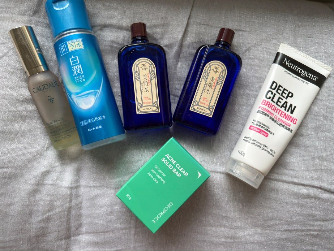 Skin Care Package (All Authentic) (Category: Face Care) located in Pasig City. Submitted by atticstreet (Listing ID 1461696303, Image 1). Description: If planning to purchase individually price is negotiable. The only new item here is the face soap. Some of these are from Japan, France and Korea. RFS: My dermatologist recommended me to lessen my skincare regimen. .