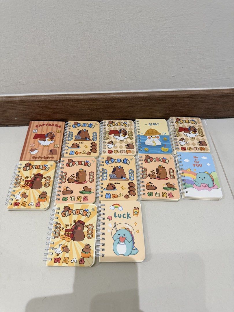Small notebook (Category: Stationery & School Supplies) located in Singapore. Submitted by hypercy (Listing ID 1461623244, Image 1). Description: 12 for $10.