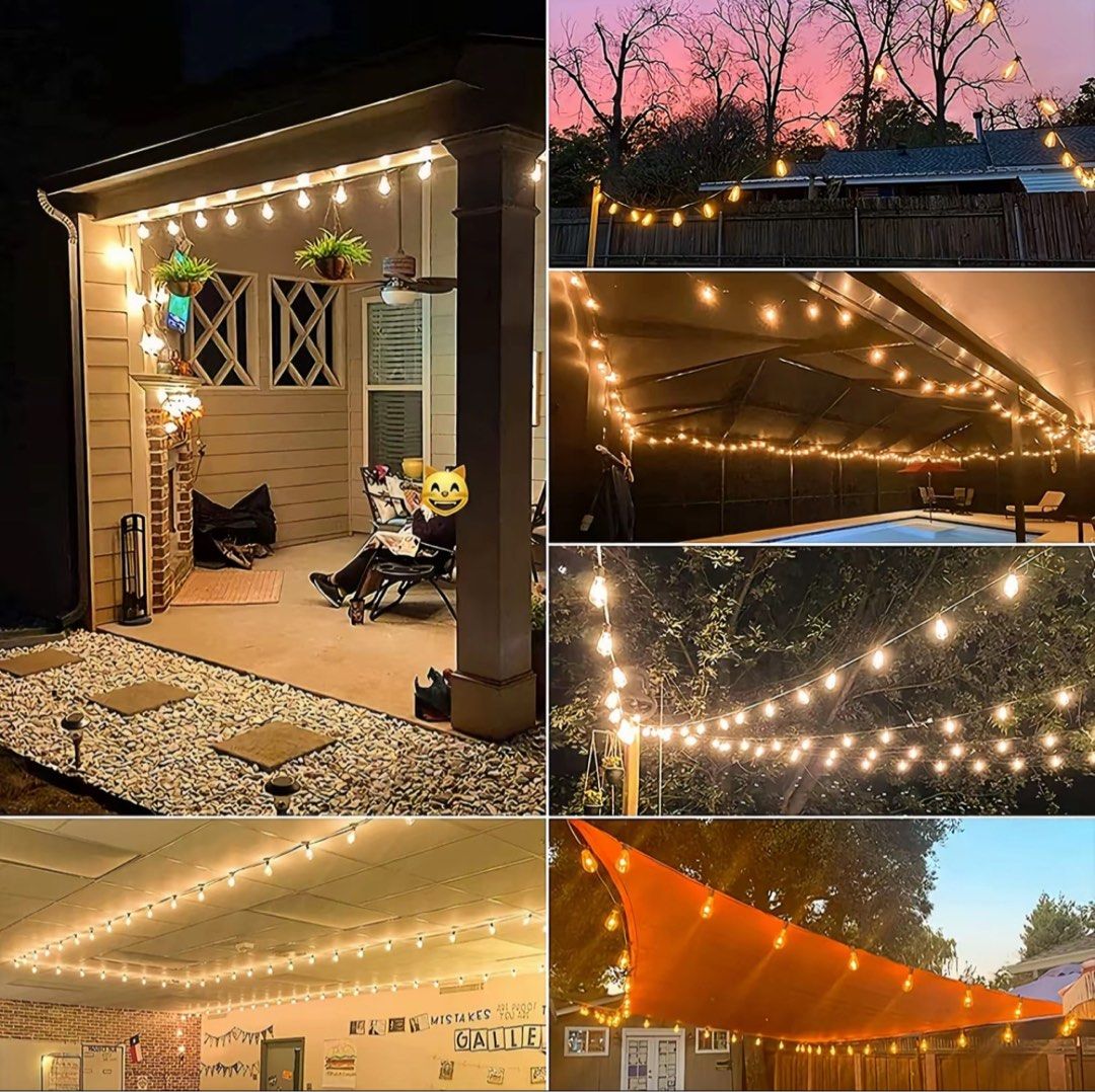 Solar Powered Lantern String Lights for Outdoor Decor (Category: Lighting) located in Manila. Submitted by starbalesukandjapansurplus (Listing ID 1461624054, Image 2). Description: - Solar-powered string lights with charming mini lantern bulbs. - Ideal for decorating patios, gardens, and outdoor spaces. - Charges automatically during the day and illuminates at night. - Easy installation with the included ground stake. - Creates a warm and cozy at