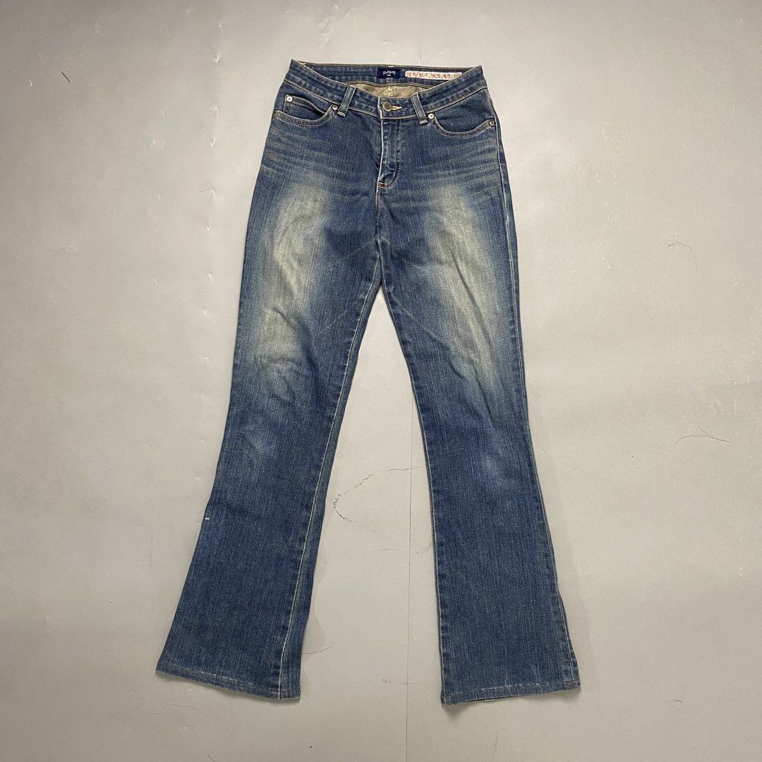 Something Edwin 👖| Blue Straight Cut Jeans (Category: Jeans) located in Bulacan. Submitted by orc.ph (Listing ID 1461635189, Image 1). Description: Something Edwin 👖| Blue Straight Cut Jeans Material Used: Cotton - Blue - Straight Cut Jeans - Zipper and Button Closure - Belt Loop Attached - Multi Pockets - Casual - Semi Formal - Streetwear -Size: S -Waistline: 24" -Length: 38.5" -Thighs: 10" -Leg Opening: 8" -Rise: 8.5" Model: ‘’5’0, 38kg, Wais