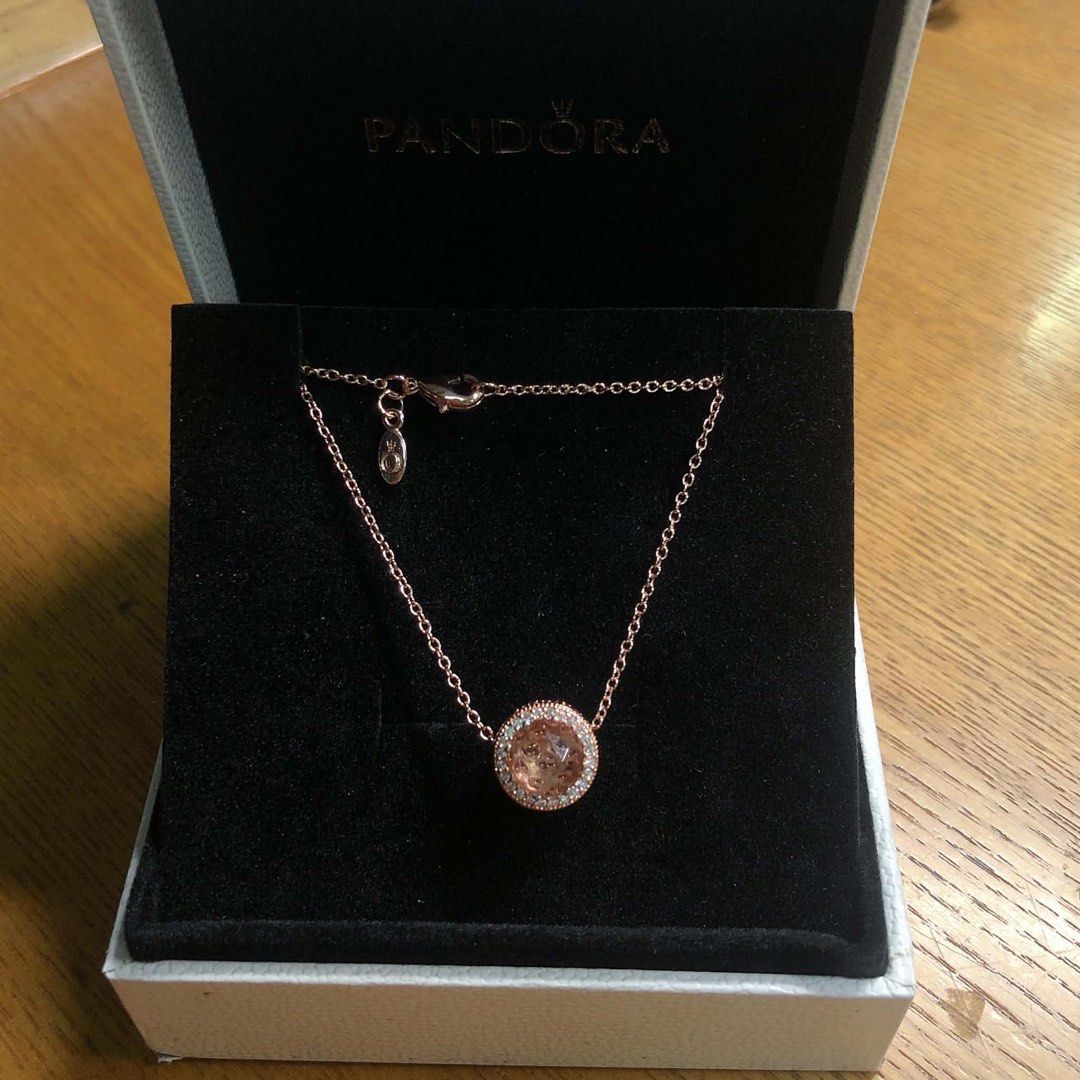 Sparkling Pink Hearts Necklace (Category: Necklaces) located in Manila. Submitted by Pandorahope_30 (Listing ID 1461700590, Image 1). Description: .