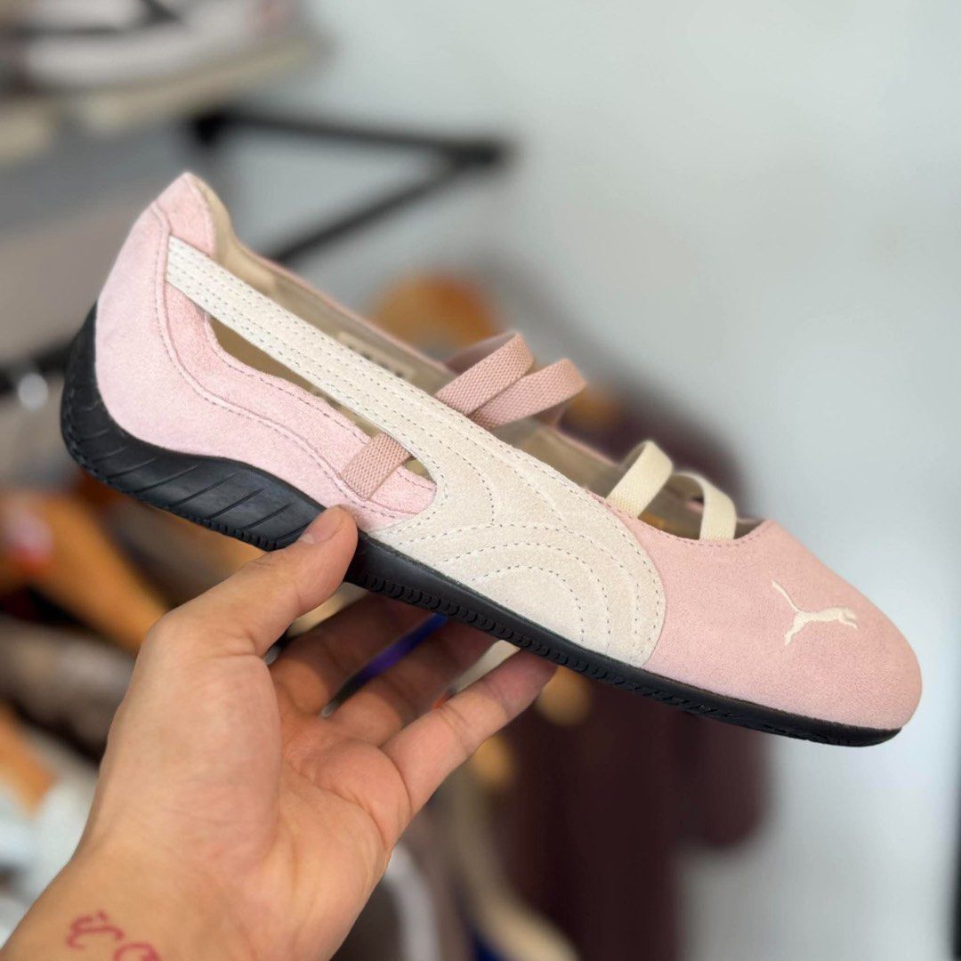 Speedcat Puma Ballet (Category: Shoe inserts) located in Binalonan. Submitted by bless_my_closet (Listing ID 1461674112, Image 1). Description: Limited time only Brand new and OG Whisp of Pink White Available sizes: 5.5/6/6.5/7/9 Orig price 5,200 .