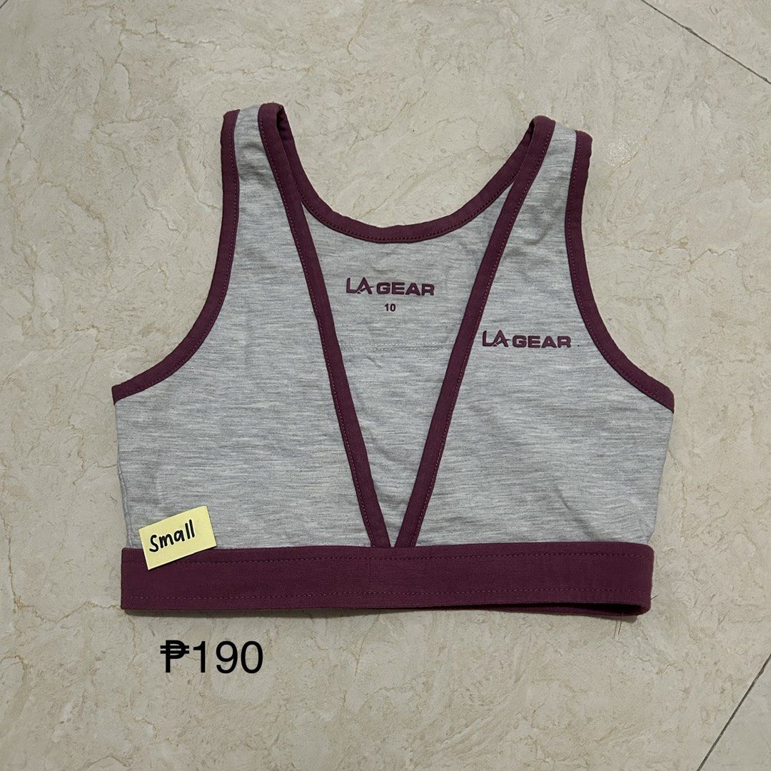Sports Bra Small Size (Category: Activewear) located in Calamba. Submitted by thingsilovedd (Listing ID 1461689202, Image 3). Description: Prices indicated in each photos. Message for inquiries:)).